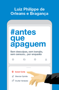 Antes que apaguem: sem desculpas, sem isenção, sem censura... por enquanto