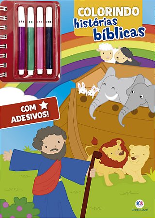 Colorindo histórias bíblicas