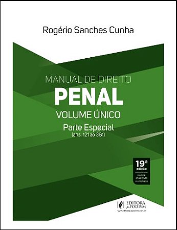 MANUAL DE DIREITO PENAL PARTE ESPECIAL VOLUME UNICO 2026