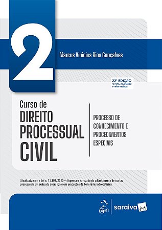 Curso de Direito Processual Civil - Processo de Conhecimento - Vol.2 - 22ª Edição 2026