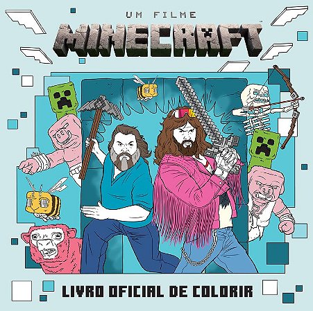 Um filme Minecraft | Livro oficial de colorir
