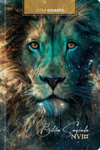 Bíblia Sagrada NVI - Letra gigante - leão estrelas: Sua bíblia para leitura sempre