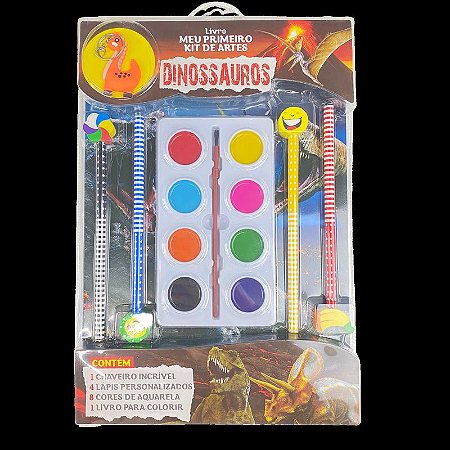 Meu Primeiro Kit de Artes - Dinossauros