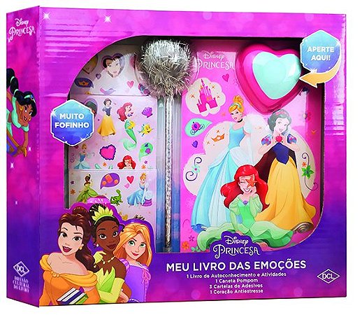 Disney - Meu livro das emoções - Princesas