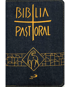 Bíblia Pastoral - Média - Zíper: Jeans