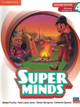 Super Minds 4 Workbook With Digital Pack - British English - 2nd Ed Puchta, Herbert