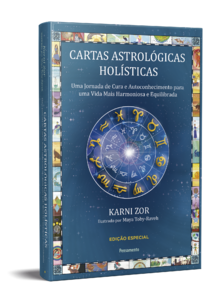 Cartas astrológicas holísticas - caixa com livro + 52 cartas: uma jornada de cura e autoconhecimento para uma vida mais harmoniosa e equilibrada