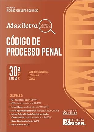 Código de Processo Penal - Maxiletra - 30ª Edição (2025)