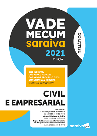 Vade Mecum Civil e Empresarial - 5 ª Edição 2021