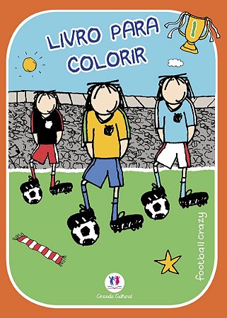 Football Crazy - Livro para colorir