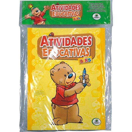 Atividades Educativas - Kit c/10 Und.