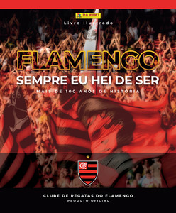 álbum flamengo histórico – sempre eu hei de ser (capa dura) com 12 envelopes