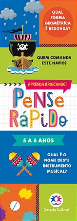 Pense rápido - 5 a 6 anos