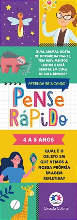 Pense rápido - 4 a 5 anos