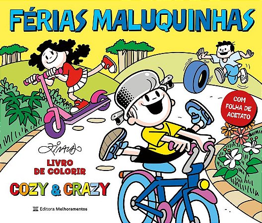 Férias Maluquinhas: Livro de colorir do Menino Maluquinho