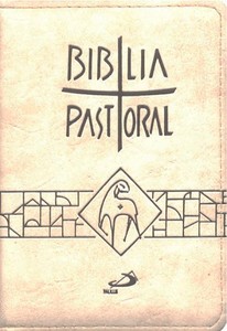 Bíblia Pastoral - Média - Zíper: Creme