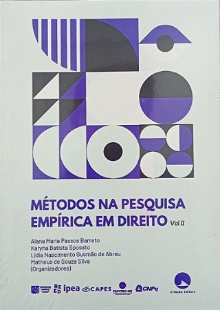 MÉTODOS DA PESQUISA EMPÍRICA EM DIREITO VOL.II
