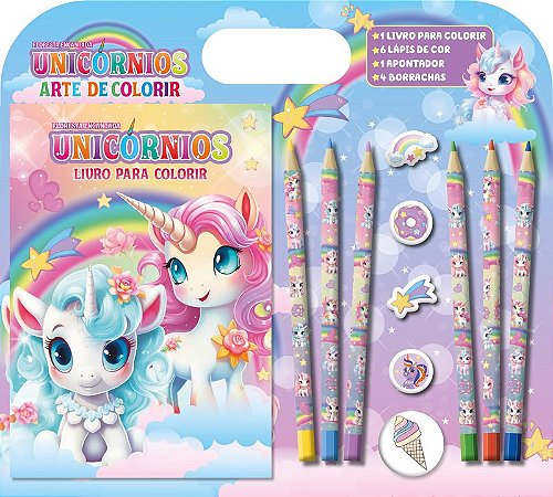 Unicórnios Arte de Colorir