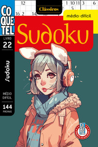 Livro Coquetel Sudoku Médio-Difícil 22