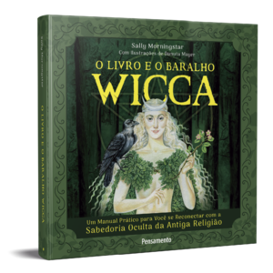 O livro e o baralho wicca - Caixa com livro + 42 cartas