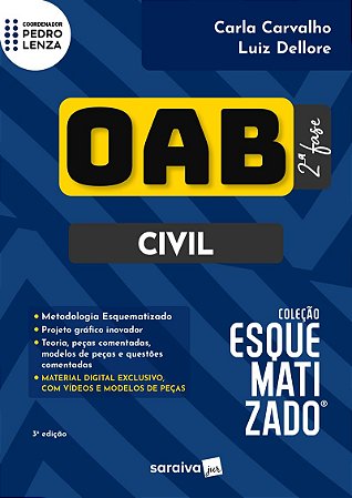 OAB 2ª Fase - Civil - Coleção Esquematizado - 3ª Edição 2024
