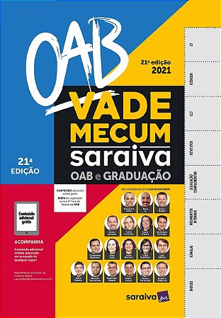 Vade Mecum OAB e Graduação - 21ª Edição 2021