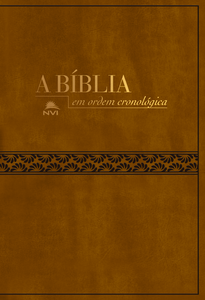 Bíblia NVI em ordem cronológica: Capa marrom