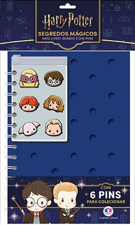 Harry Potter - Leia e colecione - Diário com Pins