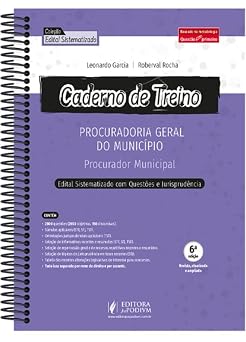 Caderno de Treino - Procuradoria Geral do Município - Procurador Municipal - 6ª Edição (2026)
