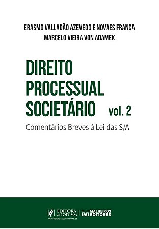 Direito Processual Societário - vol. 2 (2025)