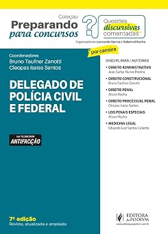 Preparando para Concursos - Questões Discursivas Comentadas - Delegado Polícia Civil e Federal (2026)
