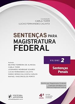 Sentenças para Magistratura Federal - Volume 2 - Sentenças Penais - 4ª Edição (2026)