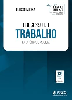 Processo do Trabalho - Para Técnico e Analista (2026)