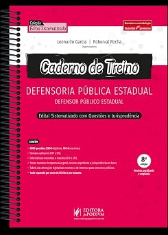 Caderno de Treino - Defensor Público Estadual - Edital Sistematizado com Questões e Jurisprudência (2026) Juspodivm