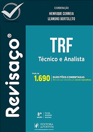 REVISAO ANALISTA E TCNICO DO TRF MAIS DE 1690 QUESTES COMENTADAS 2026