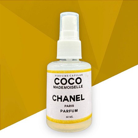 PERFUME CAPILAR E REPARADOR DE PONTAS IMPORTADO CHANEL COCO MADEMOISELLE LADYLU 60ML