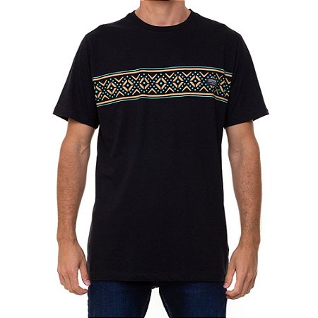 Camiseta Quiksilver Sunfaded Masculina Preto