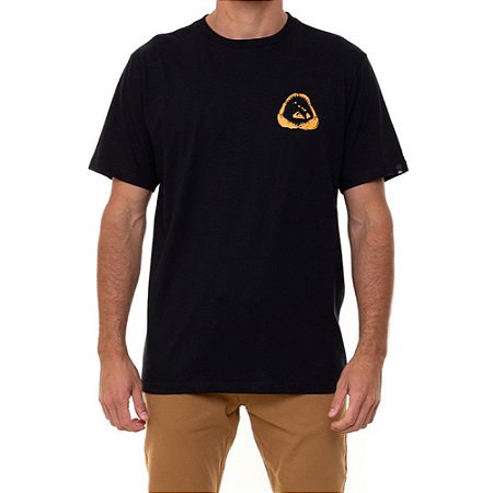 Camiseta Quiksilver Hi Ocean Relics Masculina Preto