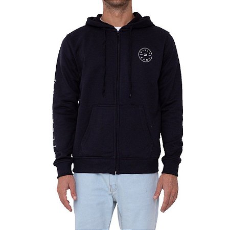 Moletom Billabong Aberto Rotor PO Masculino Preto