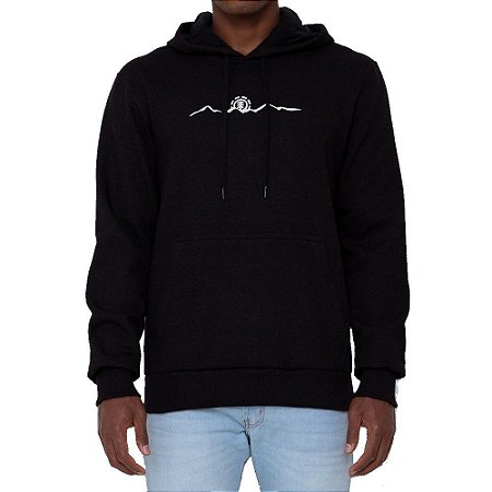 Moletom Element Fechado Peanuts Trekking Masculino Preto