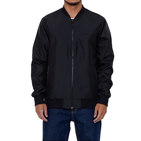 Jaqueta RVCA Troy Bomber Masculina Preto