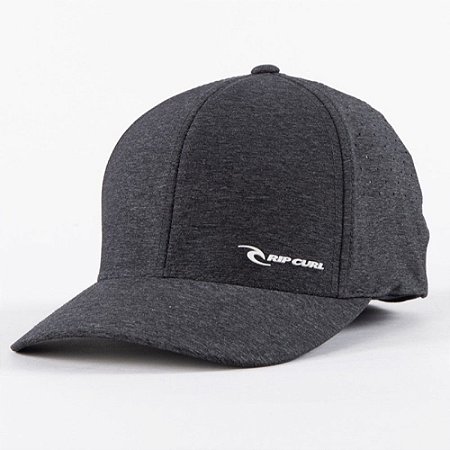 Boné Rip Curl Aba Curva Phaser Curve Peak Cap Preto