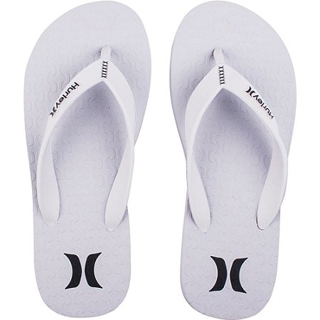 Chinelo Hurley Icon Branco/Branco