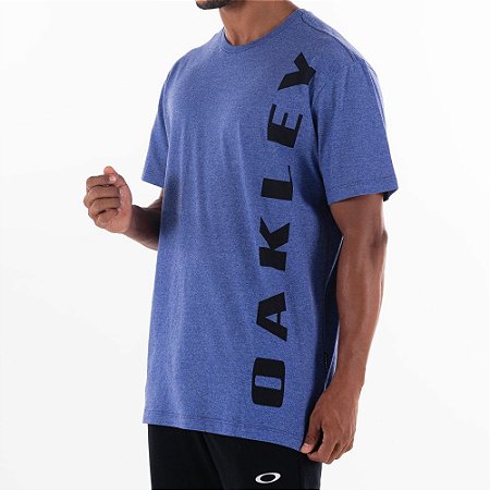 Camiseta Oakley Big Bark Masculina Azul
