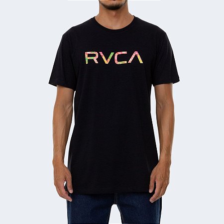 Camiseta RVCA Big RVCA Wonder Masculina Preto