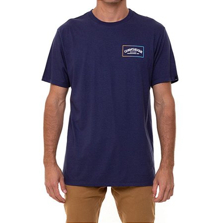 Camiseta Quiksilver Mellow Moon Masculina Azul Marinho