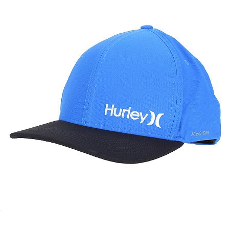 Boné Hurley Aba Curva Mini Azul