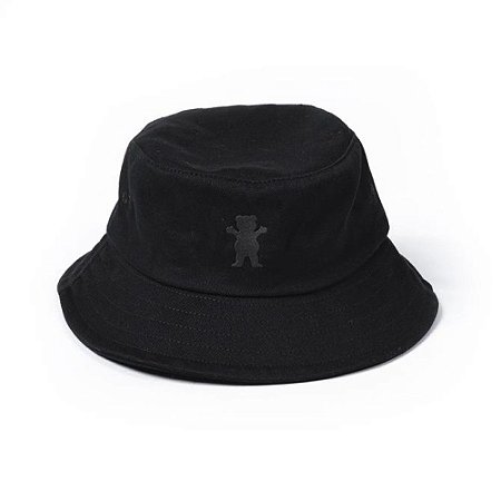 Chapéu Grizzly OG Bear Velvet Hat Preto