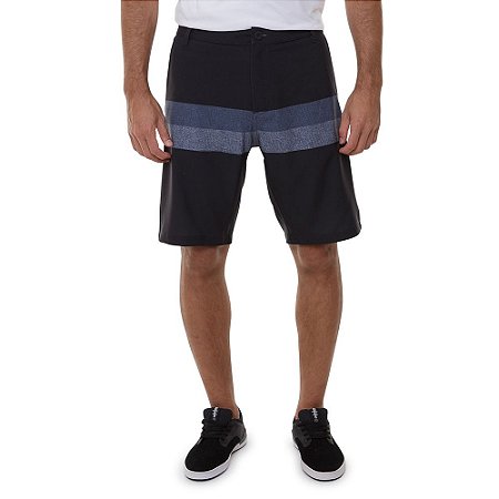 Bermuda Quiksilver Tijuana Masculino Cinza Escuro