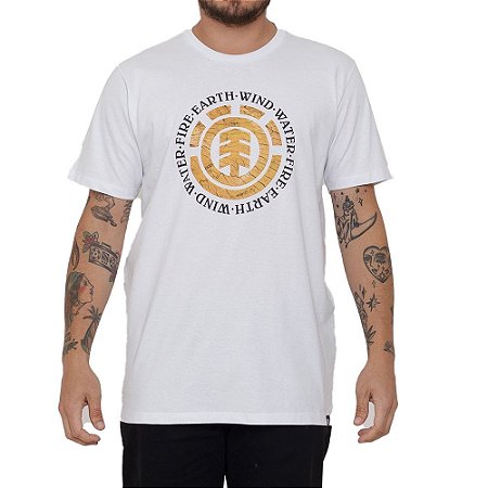 Camiseta Element Idylwild Masculina Branco